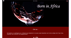 Desktop Screenshot of borninafrica.dk